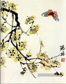 Papillon Qi Baishi et fleuri plu classique traditionnel